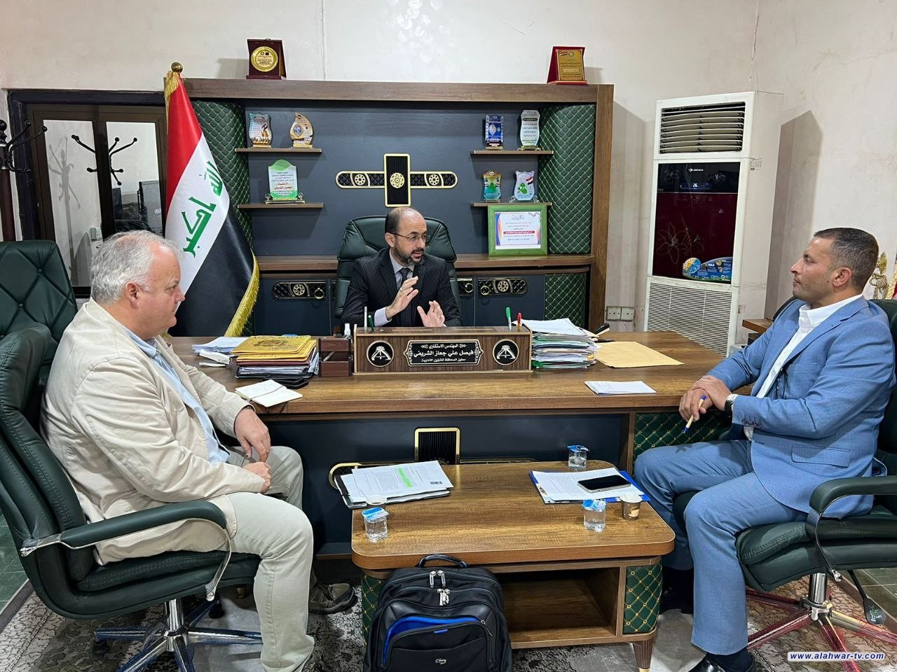 ذي قار تبحث مع برنامج الأمم المتحدة الإنمائي ملف التصحر وشح المياه